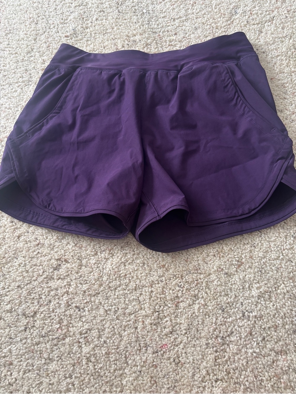 Lands' End Women's Quick Dry Board Shorts  UPF 50+ Size 8p NWT Purple